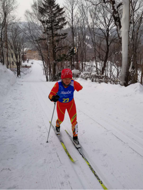 圖為我省運動員比賽中
